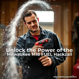 Artistic representation for Unlock the Power of the Milwaukee M18 FUEL Hackzall