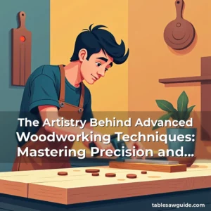 Artistic representation for The Artistry Behind Advanced Woodworking Techniques: Mastering Precision and Craftsmanship