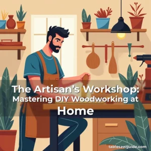 Artistic representation for The Artisan’s Workshop: Mastering DIY Woodworking at Home