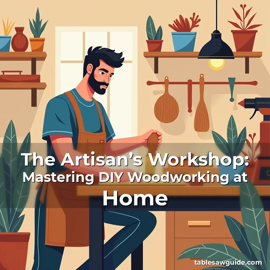 Artistic representation for The Artisan’s Workshop: Mastering DIY Woodworking at Home
