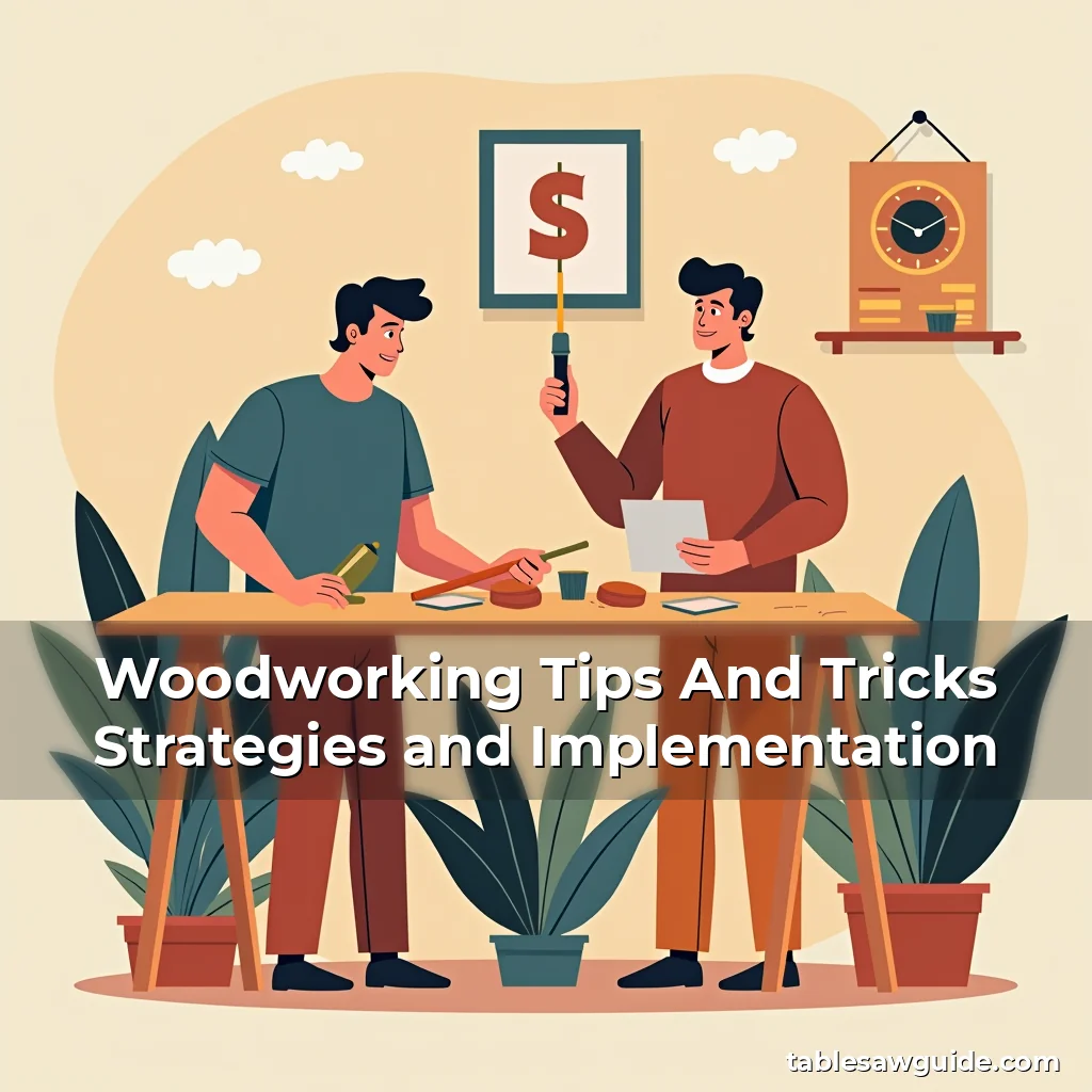 Artistic representation for Woodworking Tips And Tricks Strategies and Implementation