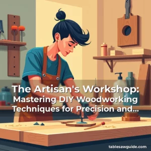 Artistic representation for The Artisan's Workshop: Mastering DIY Woodworking Techniques for Precision and Creativity
